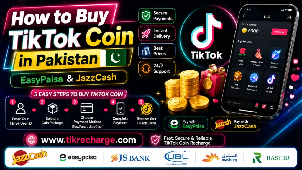 How to Buy TikTok Coin in Pakistan