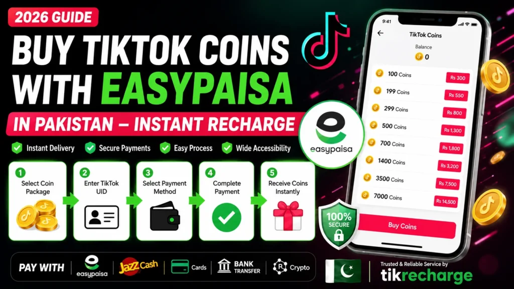 tiktok coins pakistan