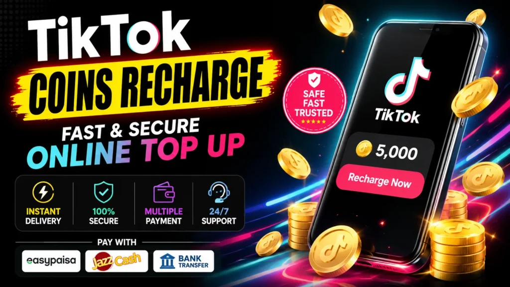 TikTok Coins Recharge